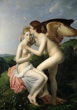 Psyche And Cupid Artwork by François Gérard
