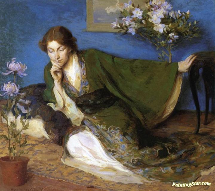 La Japonaise Artwork by Mary Brewster Hazelton