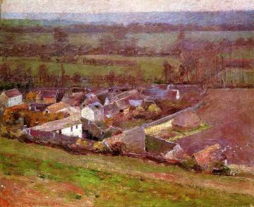 Bird's Eye View: Giverny Artwork by Theodore Robinson