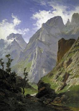 Picos De Europa Artwork by Carlos de Haes