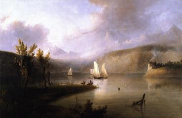 Lake Scene Artwork by Thomas Doughty