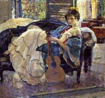 String Artist Artwork by Richard Edward Miller
