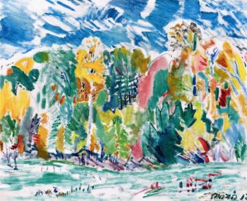 Castorland, New York Artwork by John Marin