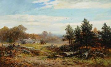 Logging Artwork by George Turner