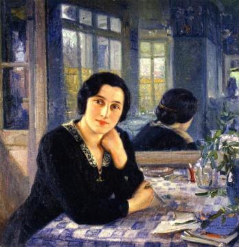 Reflections, Vernon Artwork by Joseph Kleitsch