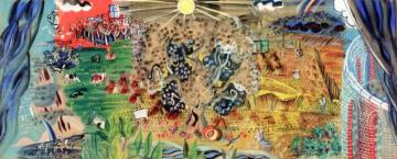 Project For The Tapestry Le Bel Ete Artwork by Raoul Dufy