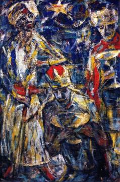 The Three Holy Kings Artwork by Christian Rohlfs