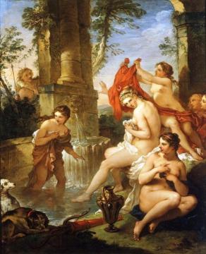 Diana And Actaeon Artwork by Charles-Joseph Natoire