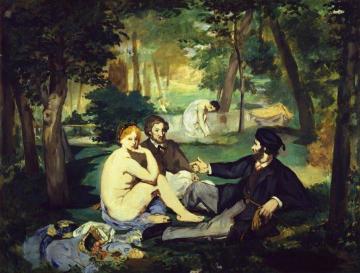 Dejeuner Sur L'herbe Artwork by Edouard Manet