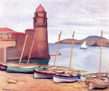 The Lighthouse at Collioure Artwork by Albert Marquet