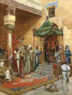 The Bride Artwork by Rudolf Ernst