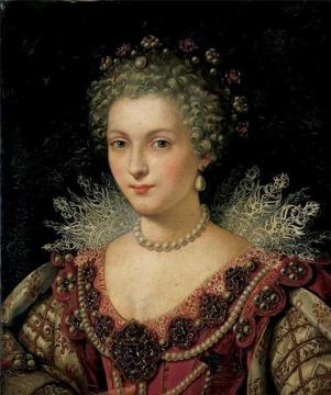 Portrait Of Gabrielle D'estrées Artwork by Lavinia Fontana