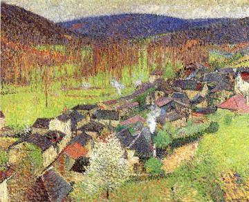 View of Labastide du Vert Artwork by Henri Martin