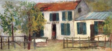 The Lapin Agile Artwork by Maurice Utrillo