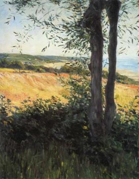 By the sea at Normandy Artwork by Gustave Caillebotte