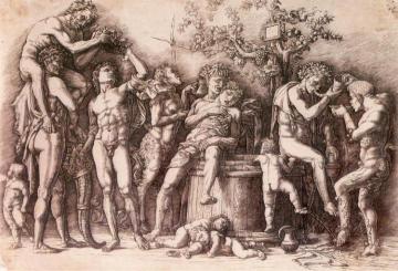 Baccanale col tino Artwork by Andrea Mantegna