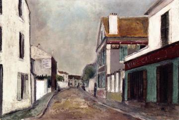 Suburban Landscape Artwork by Maurice Utrillo
