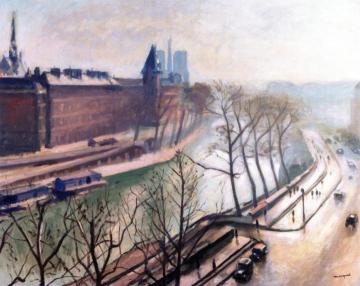 Quai des Grands Augustins, Paris Artwork by Albert Marquet