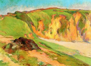 The Cliffs of Pouldu Artwork by Émile Bernard