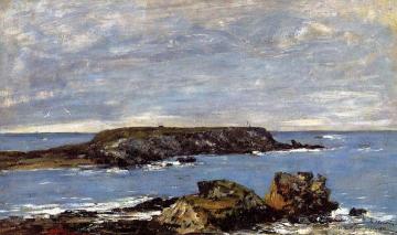 Camaret, Le Toulinguet Artwork by Eugène-Louis Boudin