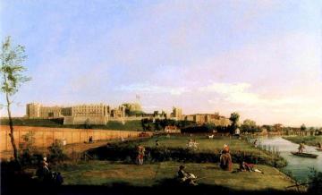 Windsor Castle Artwork by Giovanni Antonio Canal