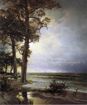 Near Atlantic City, New Jersey Artwork by William Trost Richards