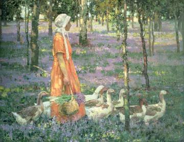 The Goosegirl Artwork by Stanley Royle