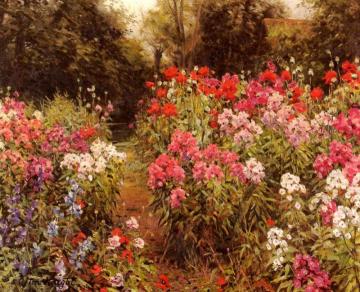 A Flower Garden Artwork by Louis Ashton Knight