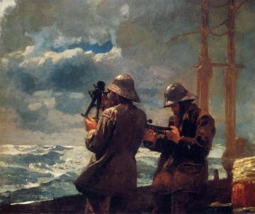 Eight Bells Artwork by Winslow Homer