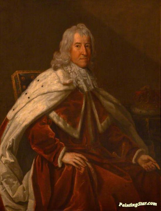 John Robartes, 1st Earl of Radnor Artwork by Sir Godfrey Kneller