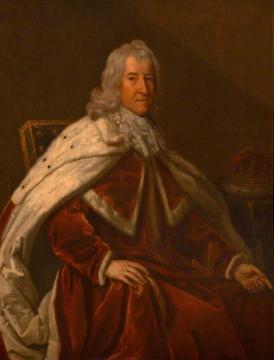 John Robartes, 1st Earl of Radnor Artwork by Sir Godfrey Kneller