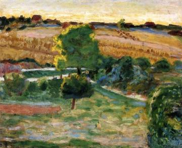 Landscape with Green Trees Artwork by Pierre Bonnard