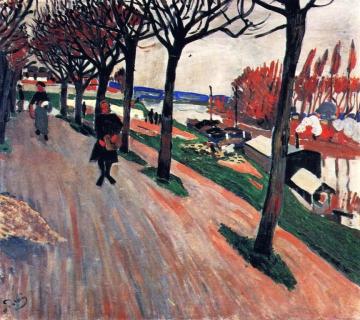 The Seine At Pecq Artwork by Andre Derain