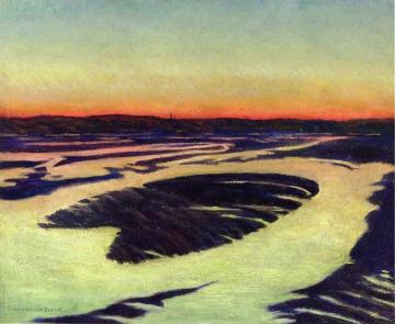 The Dragon in Winter, Essex Artwork by John Leslie Breck