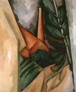 Factory in l'Estaque Artwork by Raoul Dufy