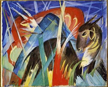 Fairy Animals Artwork by Franz Marc