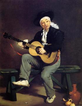 The Spanish Singer Artwork by Edouard Manet