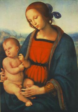Madonna With Child Artwork by Pietro Perugino