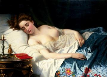 Siesta Artwork by Fritz Zuber-Buhler