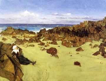 The Coast of Brittany Artwork by James Abbott McNeill Whistler