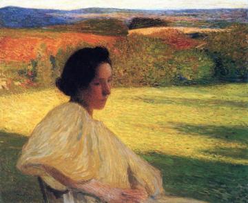 Meditation Artwork by Henri Martin