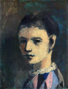Harlequin's Head Artwork by Pablo Picasso