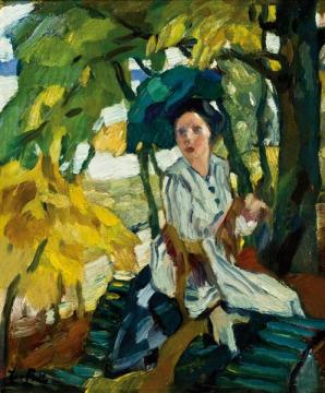 Frieda Artwork by Leo Putz