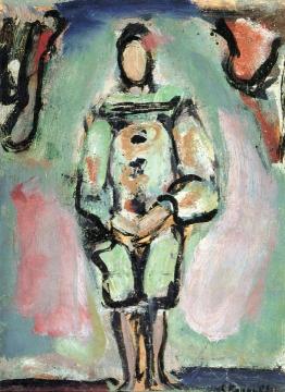 Pierrot Artwork by Georges Rouault