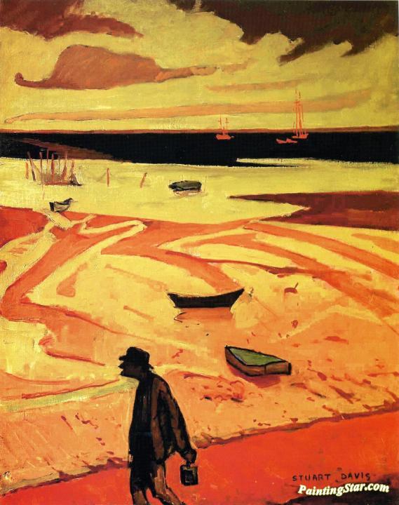 Ebb Tide, Provincetown Artwork by Stuart Davis