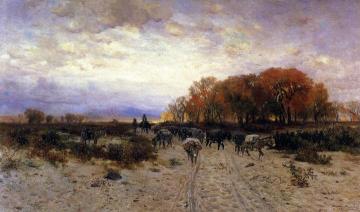 Pack Train Of The Rio Grande Artwork by Hamilton Hamilton