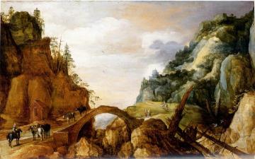 Mountainous_Landscape Artwork by Joos de Momper