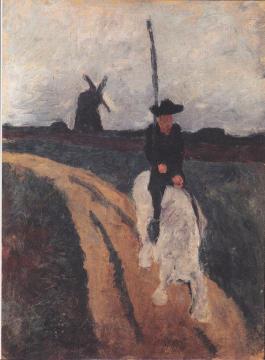Don Quixote Artwork by Paula Modersohn-Becker