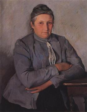 Portrait of E. N. Lancere, the Artist's Mother Artwork by Zinaida Serebriakova