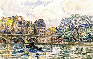 The Pont Neuf, Paris Artwork by Paul Signac